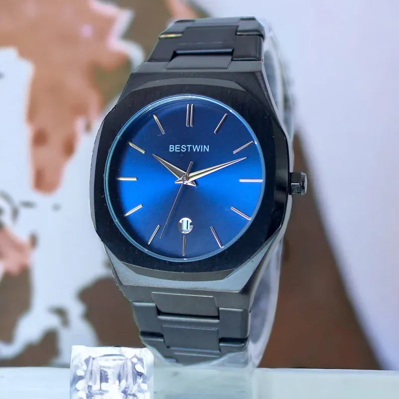 💙 BestWin Watch – Full Blue | Waterproof | Aurix