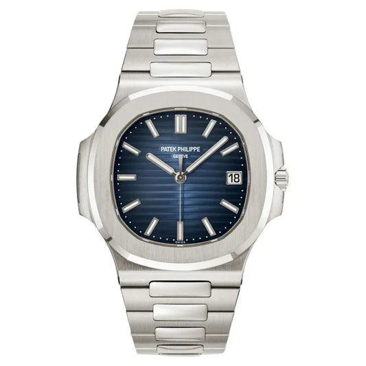 Patek Philippe Nautilus – Luxury Blue Dial Watch | Waterproof | Aurix