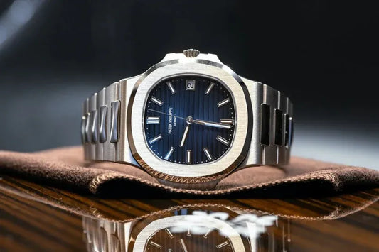 Patek Philippe Nautilus – Luxury Blue Dial Watch | Waterproof | Aurix