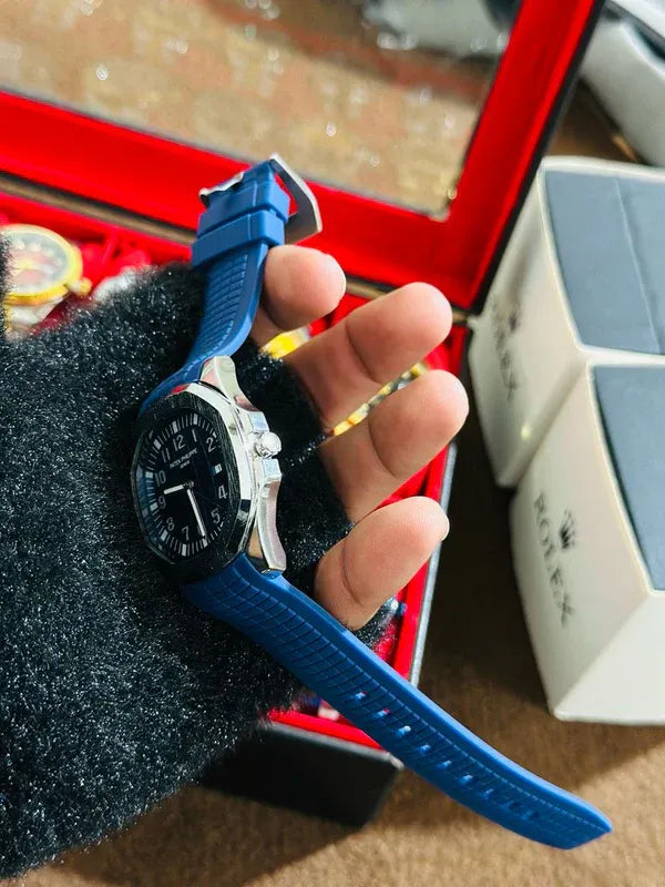 🖤 Patek Philippe Watch | Waterproof| Silicon Strap Edition | Aurix