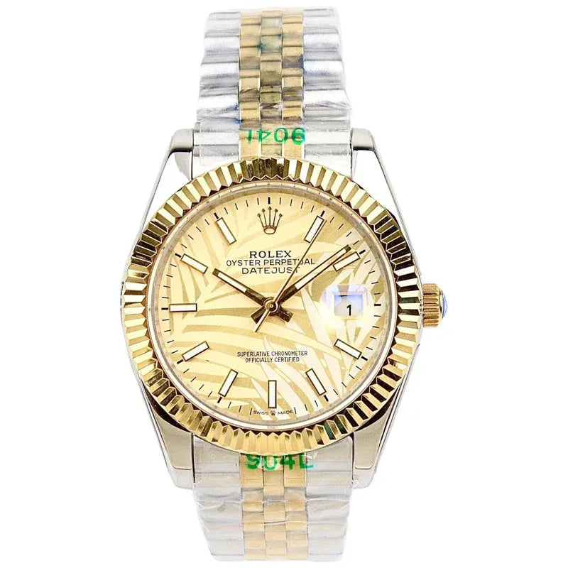 Rolex Casual Stainless Steel Watch for Men | Waterproof | Aurix