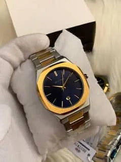 🖤 BestWin Gold & Silver + Black Dial – Waterproof | Aurix