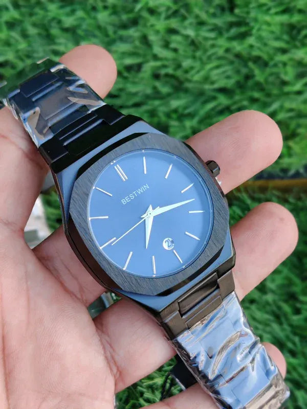 💙 BestWin Watch – Full Blue | Waterproof | Aurix