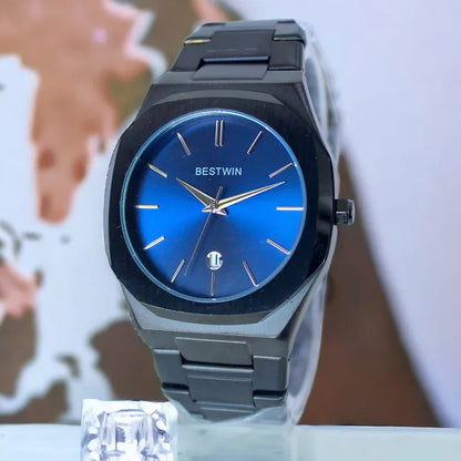 💙 BestWin Watch – Full Blue | Waterproof | Aurix