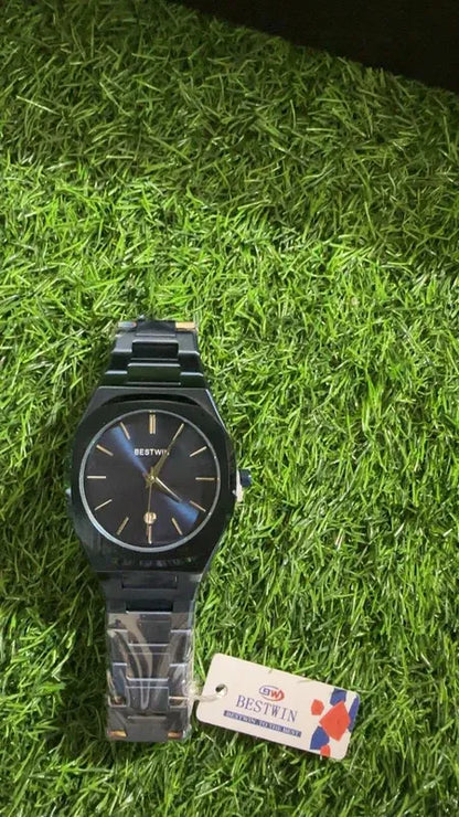 💙 BestWin Watch – Full Blue | Waterproof | Aurix