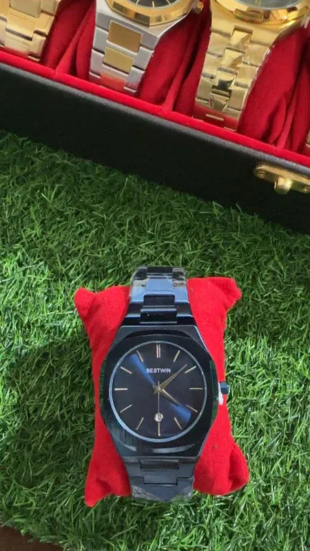 💙 BestWin Watch – Full Blue | Waterproof | Aurix