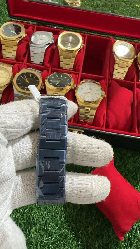 💙 BestWin Watch – Full Blue | Waterproof | Aurix