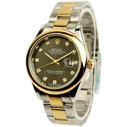 🖤 Black Lover – Rolex Watch| Waterproof | Stainless Steel | Aurix