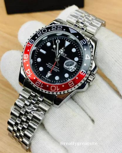 GMT Pepsi | Stainless Steel | Water Proof | Aurix