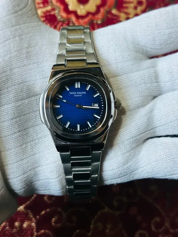 🔷 Patek Philippe Geneve | Stainless Steel | Water Proof | Aurix
