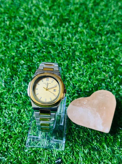 🔷 Patek Philippe Geneve | Stainless Steel | Water Proof | Aurix