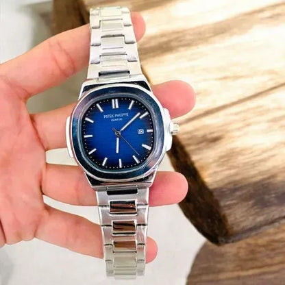 🔷 Patek Philippe Geneve | Stainless Steel | Water Proof | Aurix