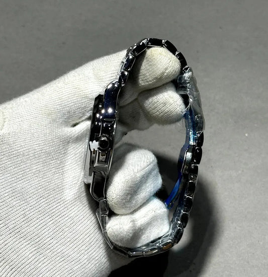 🖤 Patek Philippe Geneve – Black Dial & Stainless Steel| Waterproof | Aurix