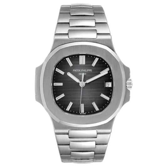 Patek Philippe Nautilus Black Dial – Men’s Luxury Watch | Waterproof | Aurix