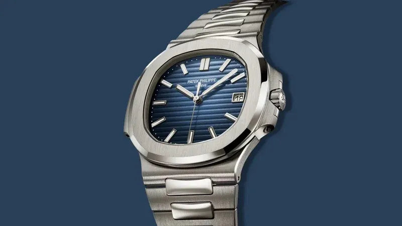 Patek Philippe Nautilus – Luxury Blue Dial Watch | Waterproof | Aurix