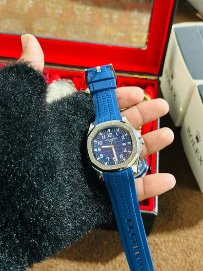 🖤 Patek Philippe Watch | Waterproof| Silicon Strap Edition | Aurix