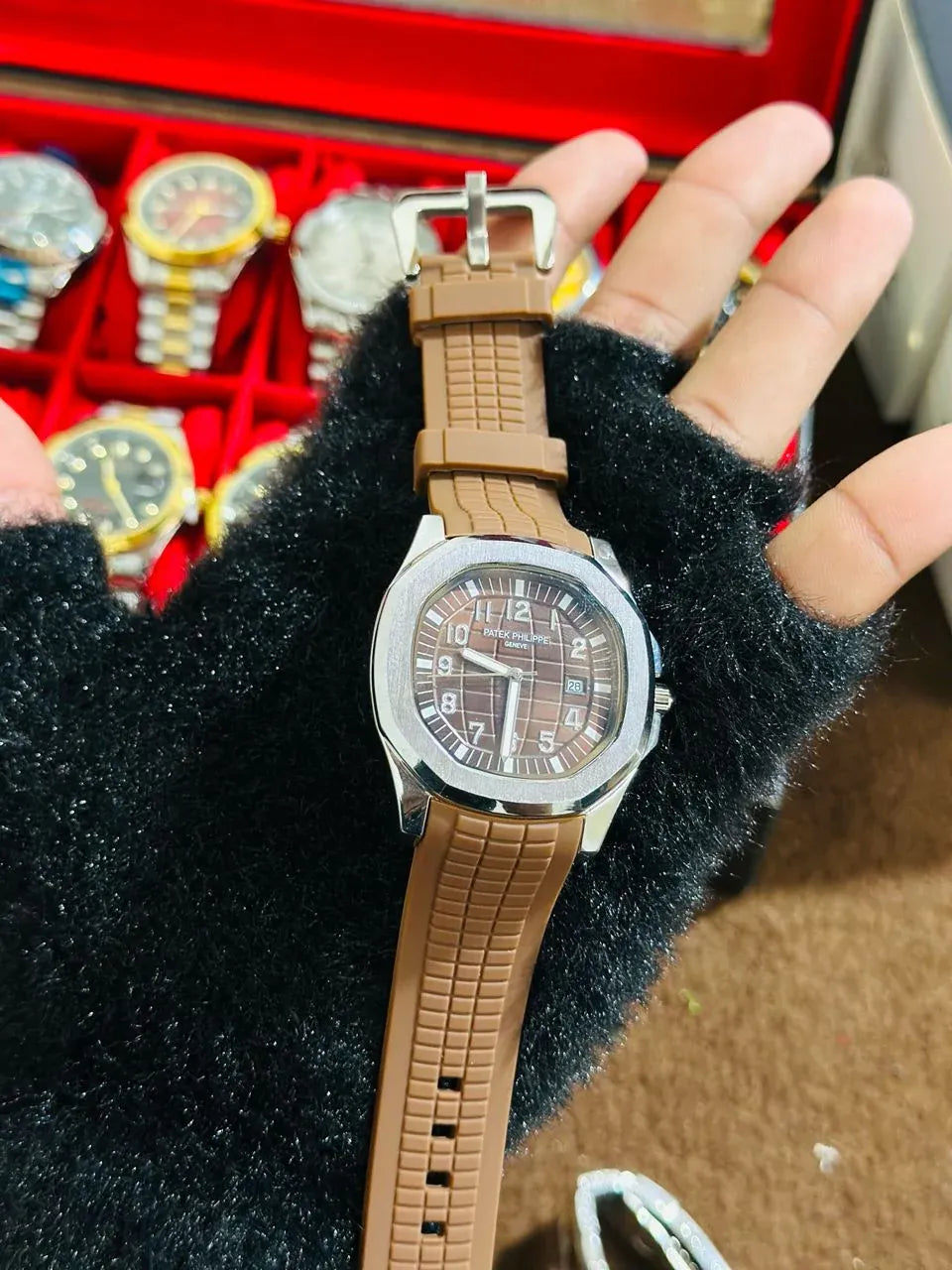 🖤 Patek Philippe Watch | Waterproof| Silicon Strap Edition | Aurix