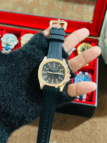 🖤 Patek Philippe Watch | Waterproof| Silicon Strap Edition | Aurix