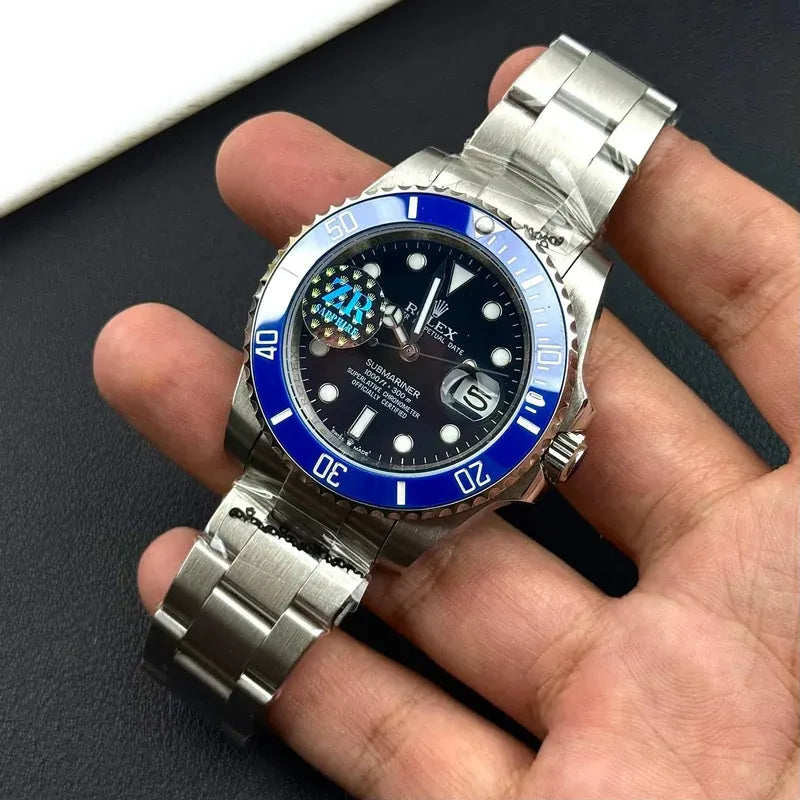 Rolex GMT Watch – Stainless Steel | Waterproof | Aurix