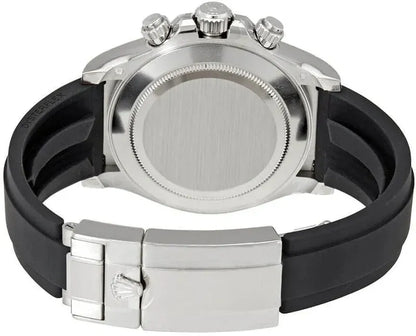 Rolex Daytona - 40mm 18K White Gold, Black Oysterflex Strap | Waterproof | Aurix