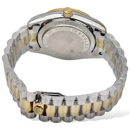 🔴 Gold & Silver + Red Dial | Waterproof | Stainless Steel | Aurix